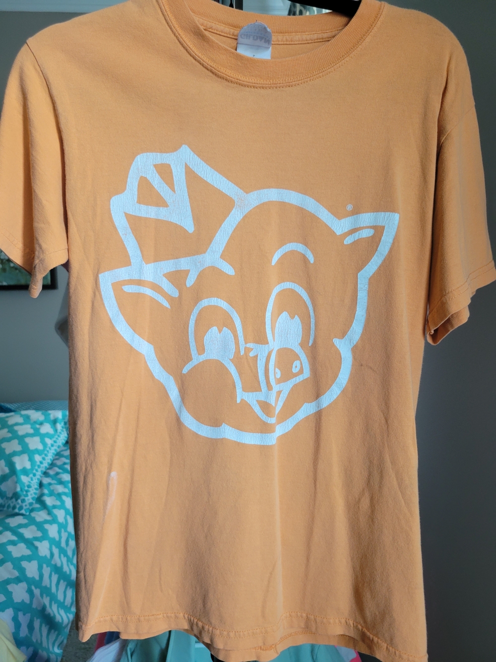 'Big On The Pig' Piggly Wiggly Crewneck Tee with White Graphic